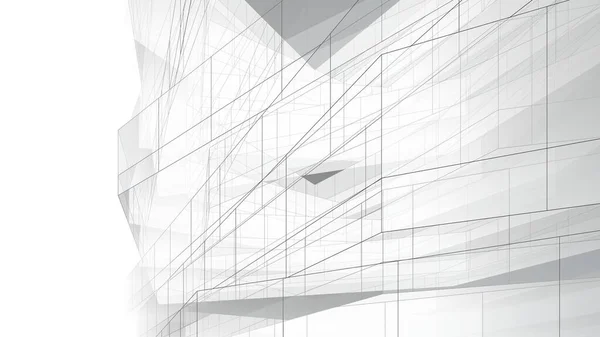 Art Architectural Papier Peint Numérique — Photo