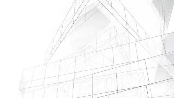 Építészeti Művészet Digitális Tapéta — Stock Fotó