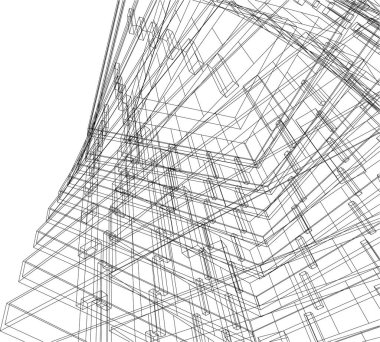 soyut mimari sanat, dijital duvar kağıdı