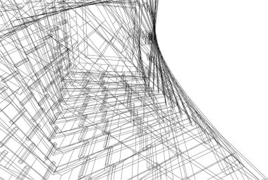 soyut mimari sanat, dijital duvar kağıdı