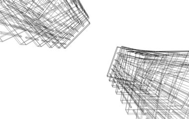 soyut mimari sanat, dijital duvar kağıdı