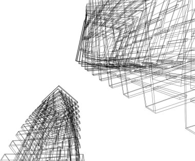 soyut mimari sanat, dijital duvar kağıdı