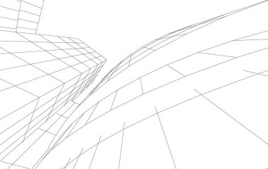 soyut mimari sanat, dijital duvar kağıdı