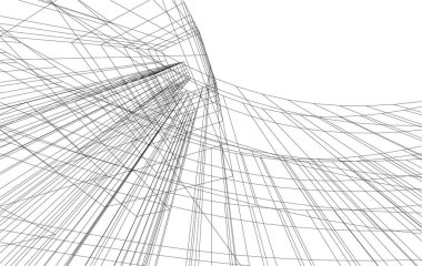 soyut mimari sanat, dijital duvar kağıdı