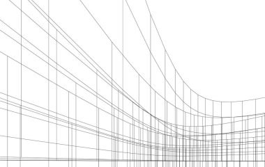 soyut mimari sanat, dijital duvar kağıdı