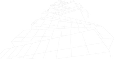 soyut mimari sanat, dijital duvar kağıdı