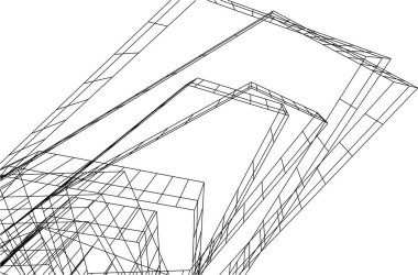 soyut mimari sanat, dijital duvar kağıdı