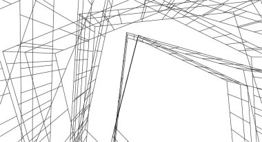 soyut mimari sanat, dijital duvar kağıdı