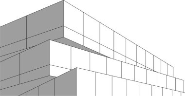 soyut mimari sanat, dijital duvar kağıdı