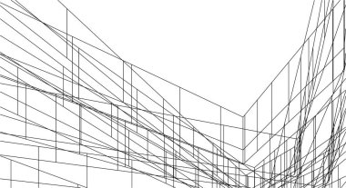 soyut mimari sanat, dijital duvar kağıdı