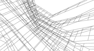 soyut mimari sanat, dijital duvar kağıdı