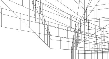 soyut mimari sanat, dijital duvar kağıdı