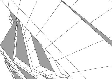 soyut mimari sanat, dijital duvar kağıdı