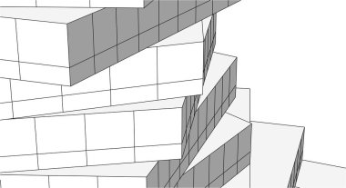 soyut mimari sanat, dijital duvar kağıdı