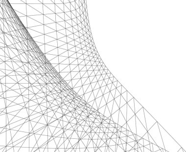 soyut mimari sanat, dijital duvar kağıdı