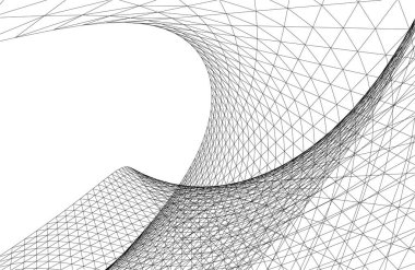 soyut mimari sanat, dijital duvar kağıdı