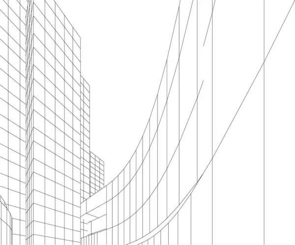 建筑艺术摘要 数码壁纸 — 图库矢量图片