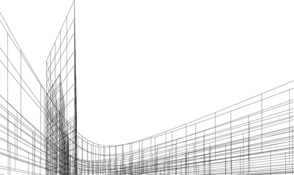 建筑艺术摘要 数码壁纸 — 图库矢量图片