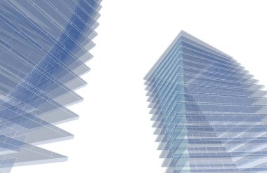 3D mimari projesi, dijital sanat