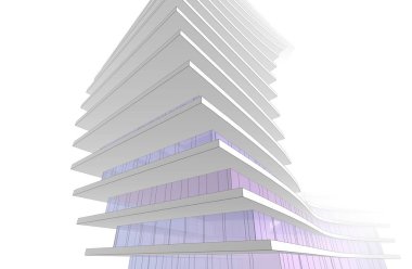 3D mimari projesi, dijital sanat