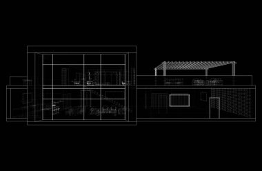 3D mimari projesi, dijital sanat