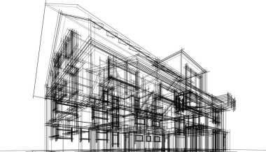 3D mimari sanat, dijital duvar kağıdı