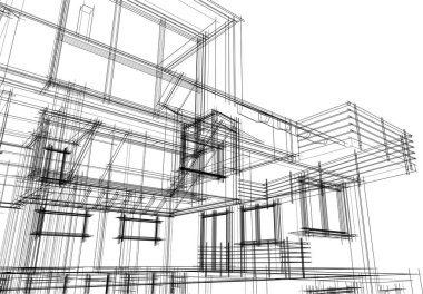 3D mimari sanat, dijital duvar kağıdı