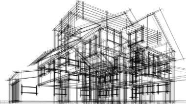 3D mimari sanat, dijital duvar kağıdı