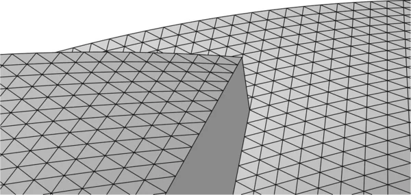 Architekturkunst Digitale Tapete — Stockvektor