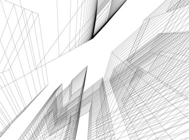 3D mimari sanat, dijital duvar kağıdı