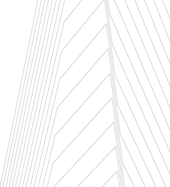 Architectonische Kunst Digitaal Behang — Stockvector