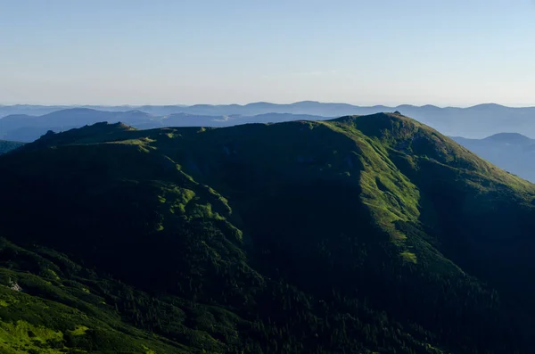 Malebný Pohled Krásnou Horskou Krajinu — Stock fotografie