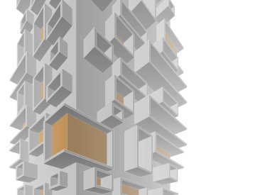 3D mimari sanat, dijital duvar kağıdı