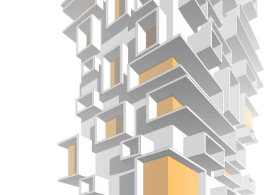 3D mimari sanat, dijital duvar kağıdı