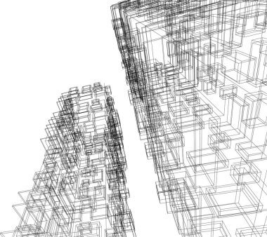 3D mimari sanat, dijital duvar kağıdı