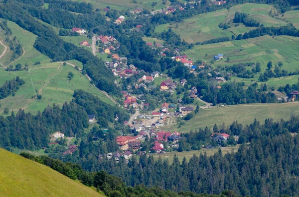 Vista Panorâmica Bela Paisagem Montanhosa — Fotografia de Stock