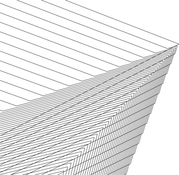 Architekturkunst Digitale Tapete — Stockvektor