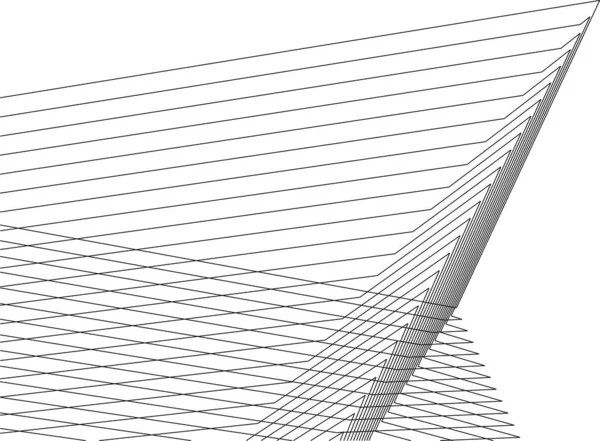 Arkitektonisk Konst Digital Tapet — Stock vektor