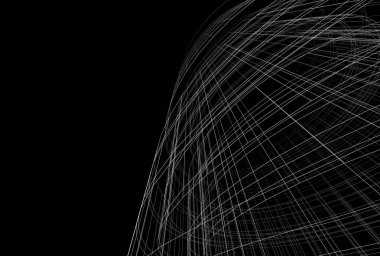 Mimari binalar 3d vektör çizimi