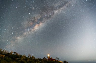 Evrenin inanılmaz yaratılışı, gözlerimizin önünde bir deniz feneriyle dışarı bakıyor.