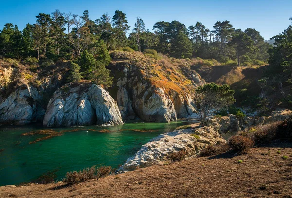 Die Küste Bei Point Lobos Kalifornien — Stockfoto