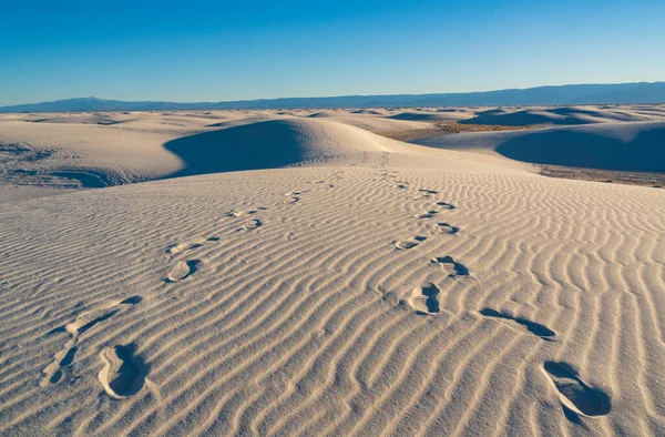 Národní Park White Sands Novém Mexiku — Stock fotografie