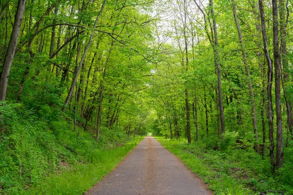 Atina Bölgesinde Hockhocking Adena Bisiklet Yolu — Stok fotoğraf