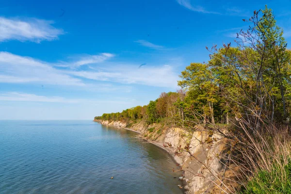 Erie County Deki Erie Gölü Sahil Hattı — Stok fotoğraf