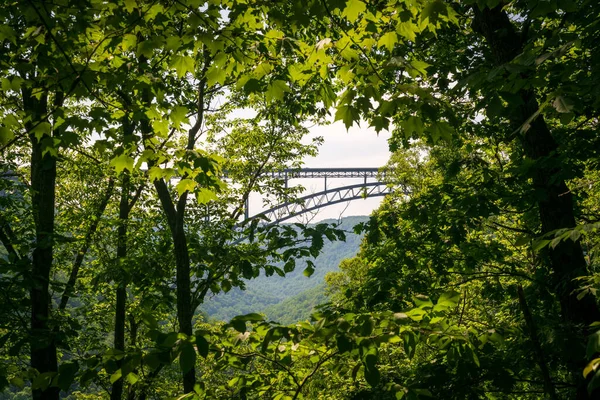 Ponte Parque Nacional New River Gorge Preserve — Fotografia de Stock
