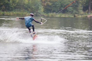 Wakeboard turnuva Balashikha kasaba gün için ayrılmış