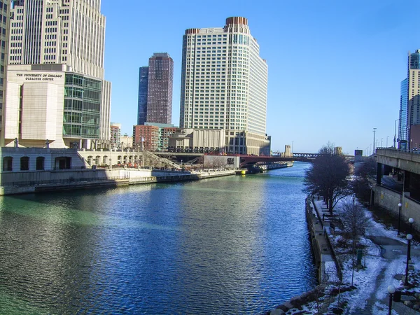 Chicago River — Stock Photo, Image