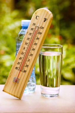 Temps bir yaz sıcak hava dalgası sırasında