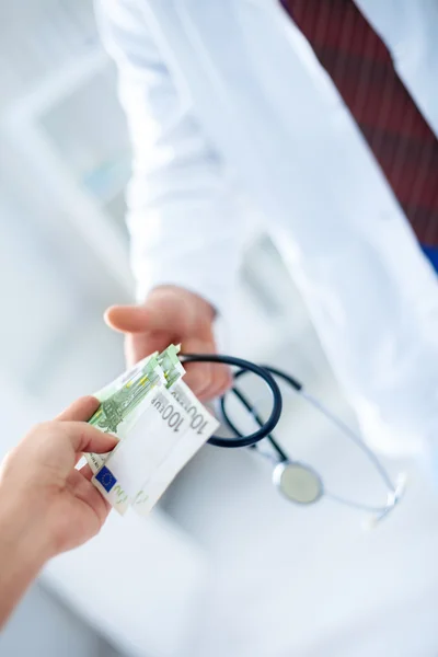 Korruption im Gesundheitswesen — Stockfoto