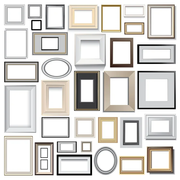 Picture frames — Stock Vector